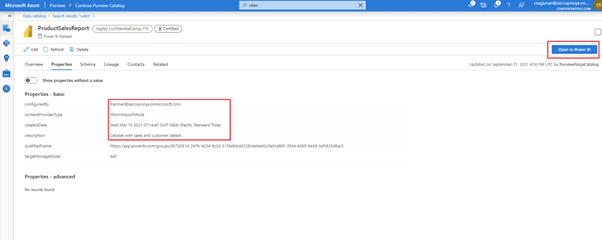 Navegue no Power BI